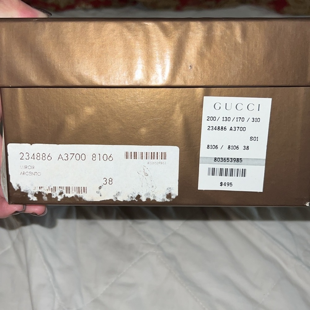Gucci brown shoe  box only - Picture 2 of 8